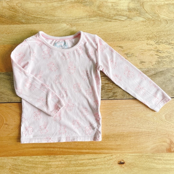 5 for $10 Peppa Pig shirt 4T long sleeve girl's shirt kids toddler top - Picture 4 of 7